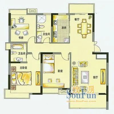 真西新苑户型图