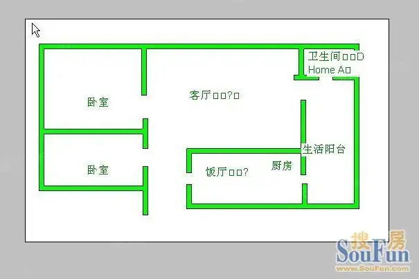 成商宿舍户型图
