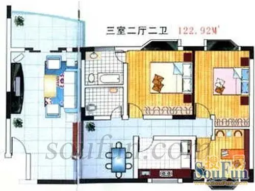冶金路小区户型图