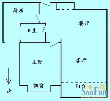 龙博公寓户型图