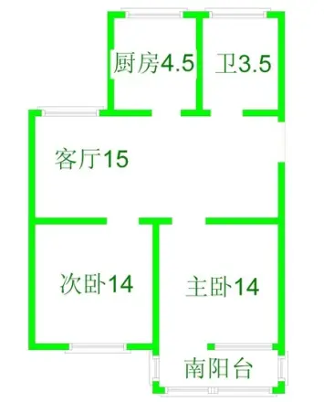 红花南路29号院户型图