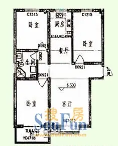 象山南路111号户型图