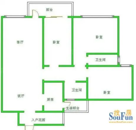 春禧时代户型图