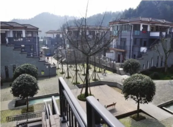 青城云雾山庄实景图