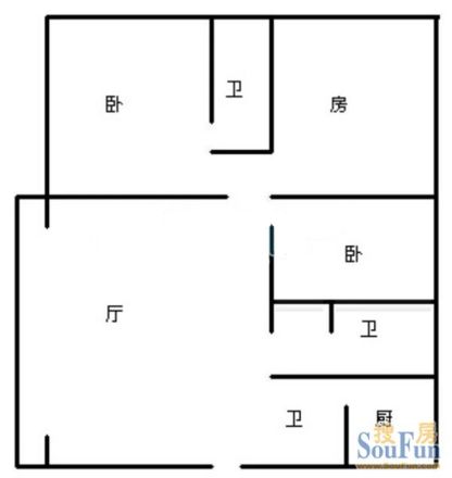 宝海高级公寓户型图