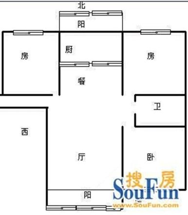 宝海高级公寓户型图