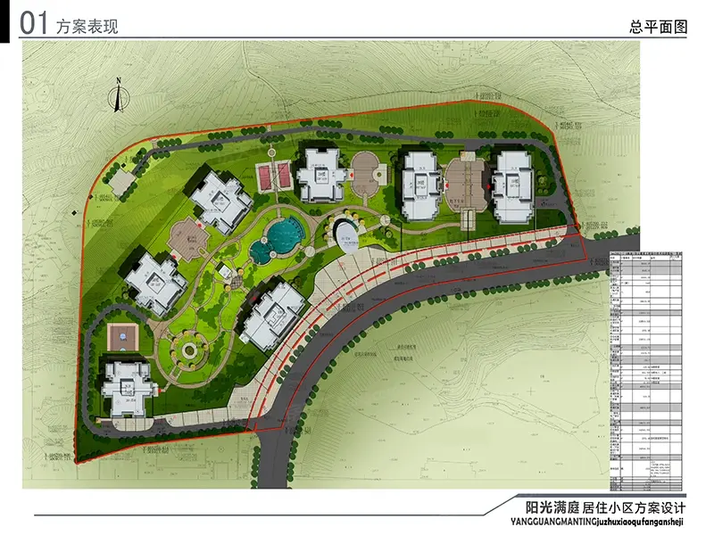 阳光满庭
