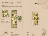 龙源山居四室三厅三卫180㎡