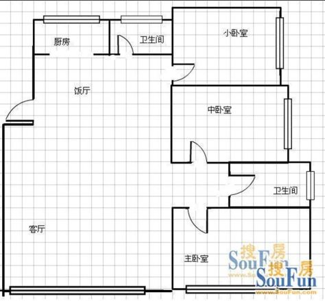 民航荣城家属院户型图