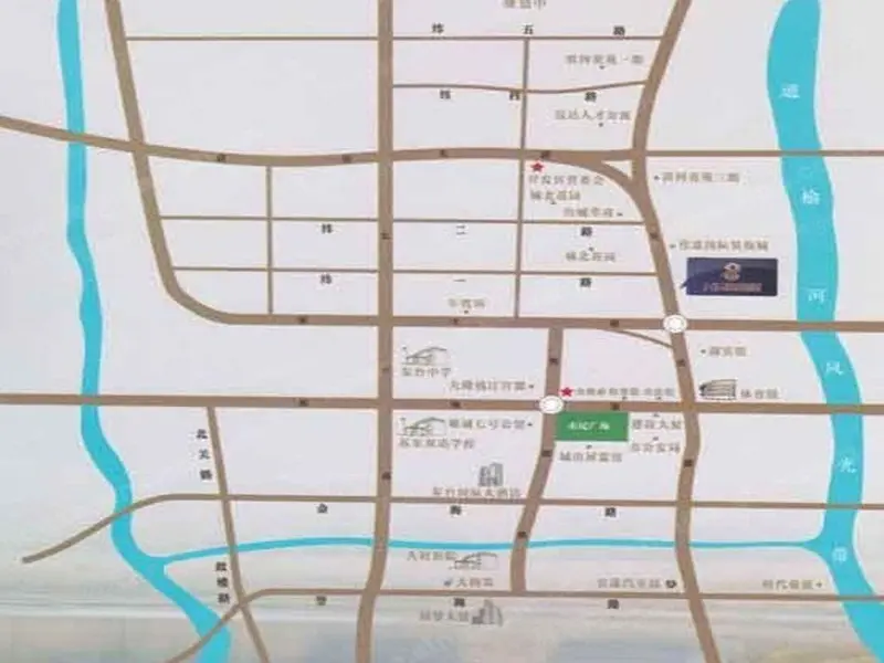 信拓东海国际交通图