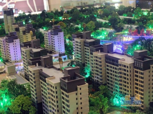 美加印象四期实景图