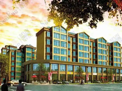 海纳花园效果图小区效果图