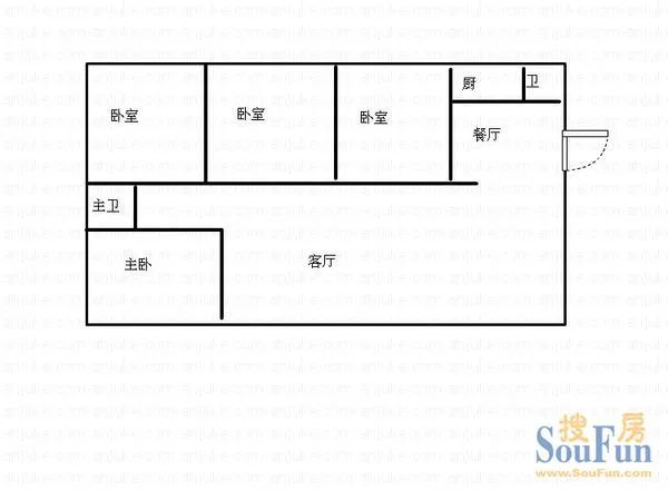 恒生大厦户型图