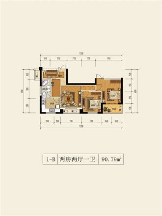 正易上塘春苑户型图