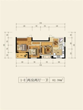 正易上塘春苑户型图