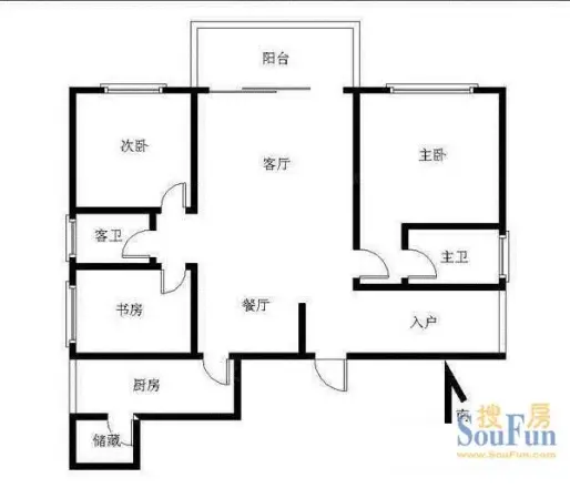 茂园户型图