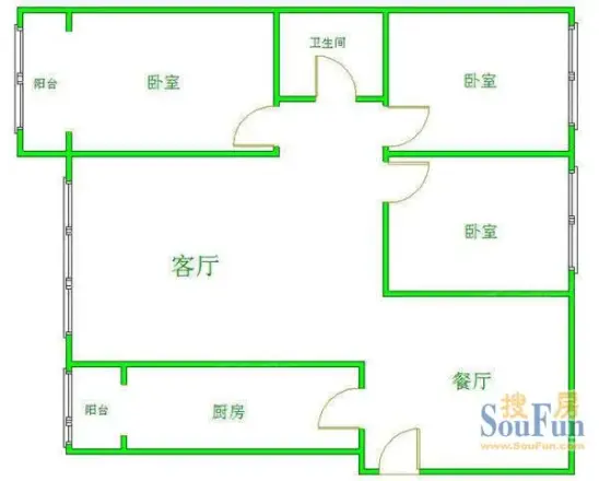 茂园户型图
