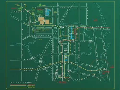 奥园·公园一号交通图区域图