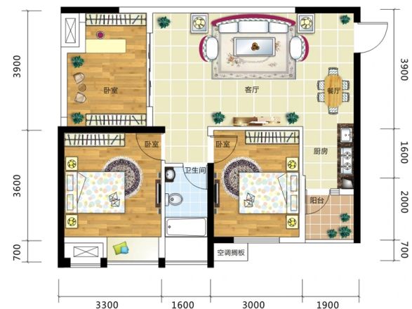振宁i时代户型图