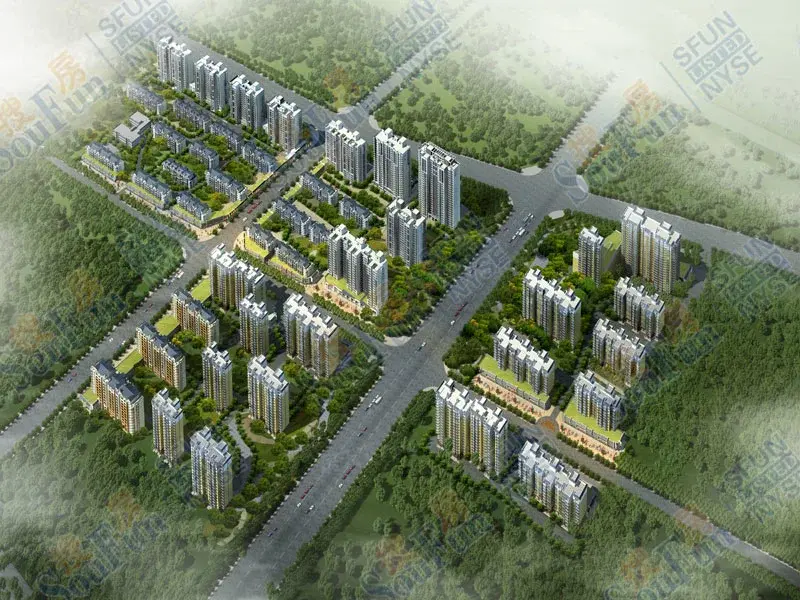 汇龙和谐康城效果图