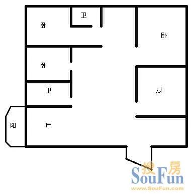 南昆指挥中心生活区户型图