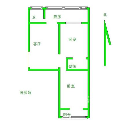 污水处理厂宿舍户型图
