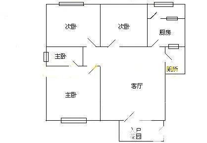 南一小区户型图