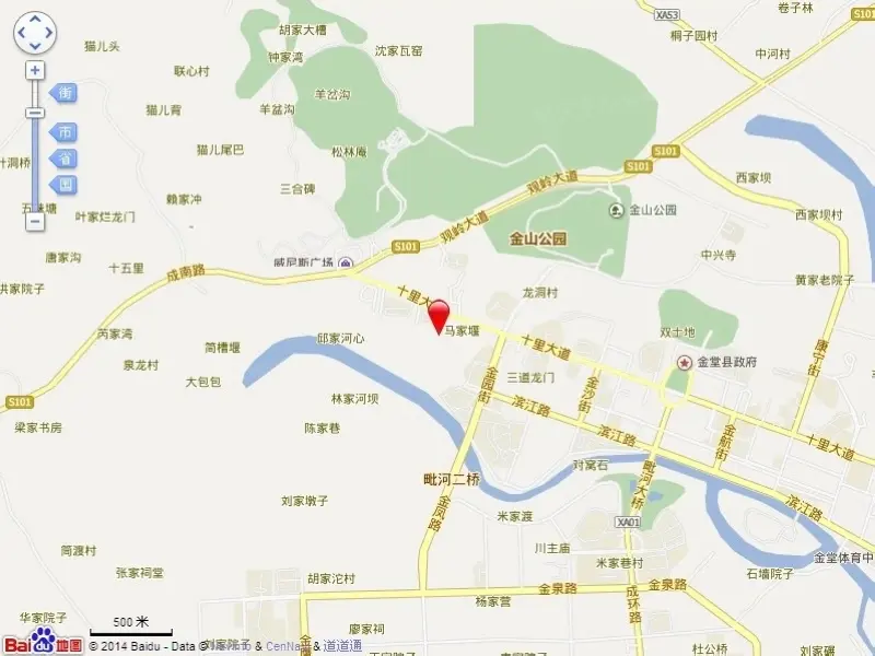 华夏上海城交通图