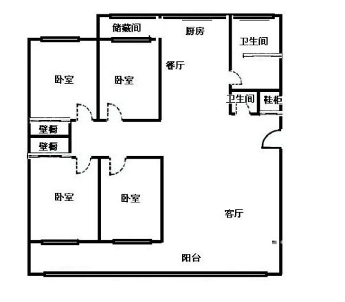 莲池社区户型图