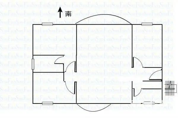 罗村建行宿舍户型图