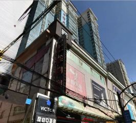 西关什字地铁口张掖路步行街中信大厦朝南落地窗