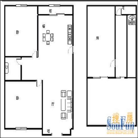 桃源高级公寓户型图
