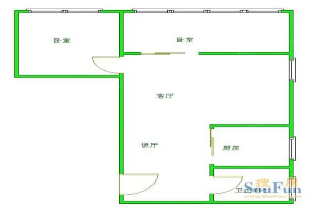 格林尚元丽舍户型图