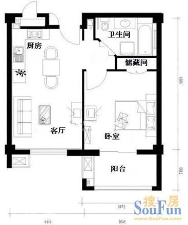 榆亚新村户型图