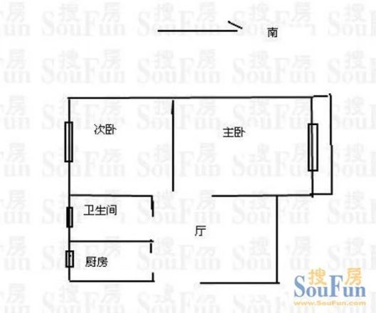 榆亚新村户型图