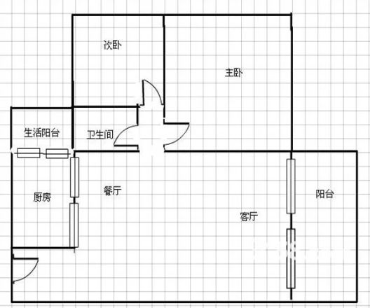 榆亚新村户型图