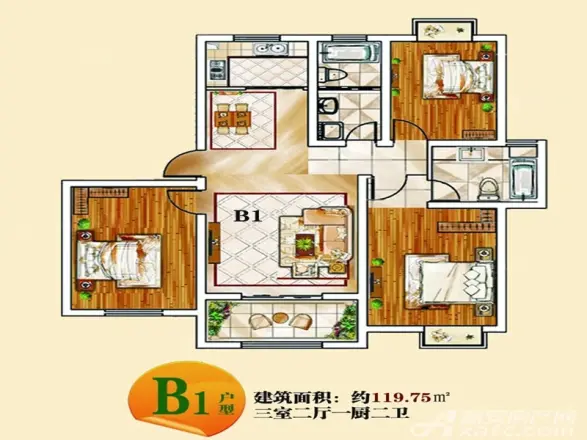 皖溪佳苑户型图