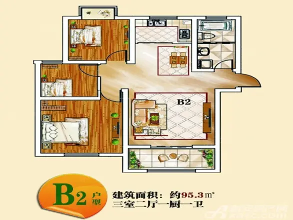 皖溪佳苑户型图