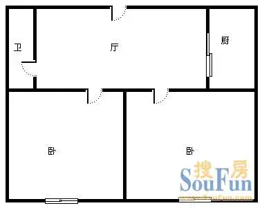 富强路8号户型图