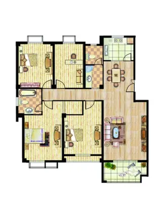 积玉桥省建行学校宿舍户型图