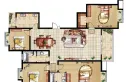 积玉桥省建行学校宿舍户型图