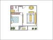 宝龙酒店式公寓户型图