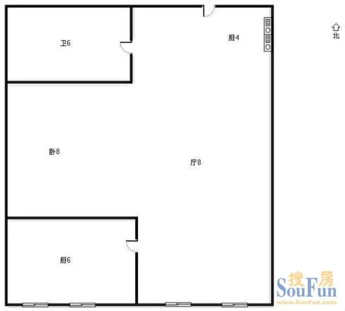 宝龙酒店式公寓户型图