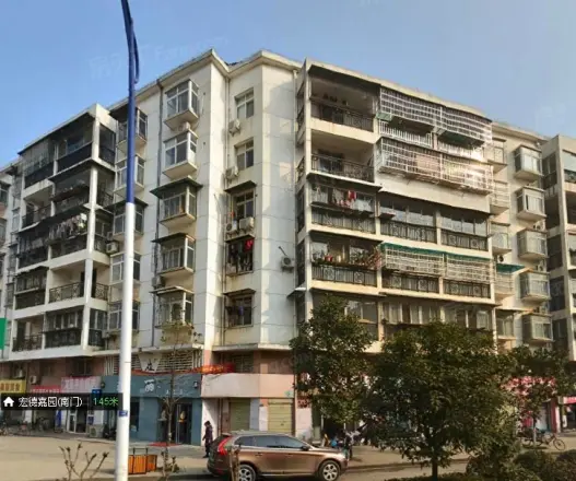 城北小区实景图