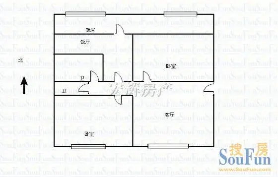 建行家属院(金昌南路)户型图