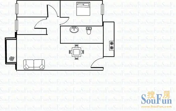 江滨新村户型图