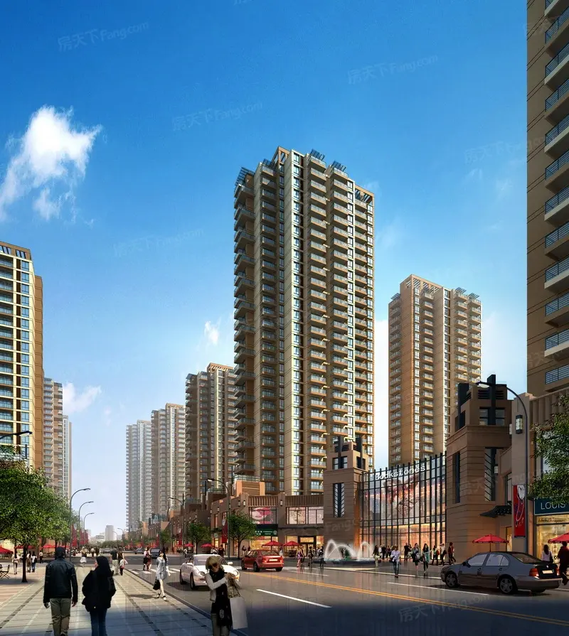 古镇天御效果图