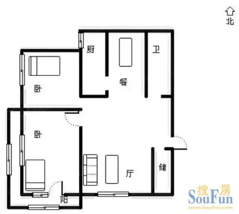 西固福利路社区家属院户型图