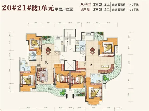 春江花月户型图