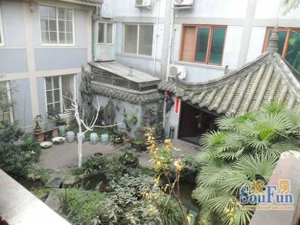 宽巷子四合院别墅实景图